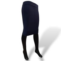 Mini Saia BCBG Max Azria Azul Marinho - M