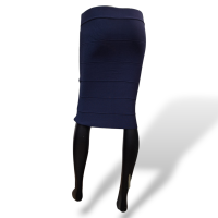 Mini Saia BCBG Max Azria Azul Marinho - M