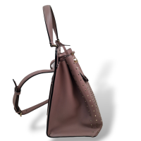 Bolsa Tote Valentino Joylock Handle Studs Rose