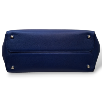 Bolsa Christian Dior Azul com Detalhe em Phyton