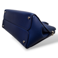 Bolsa Christian Dior Azul com Detalhe em Phyton
