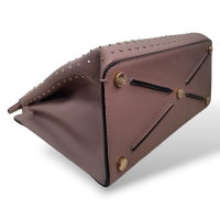 Bolsa Tote Valentino Joylock Handle Studs Rose