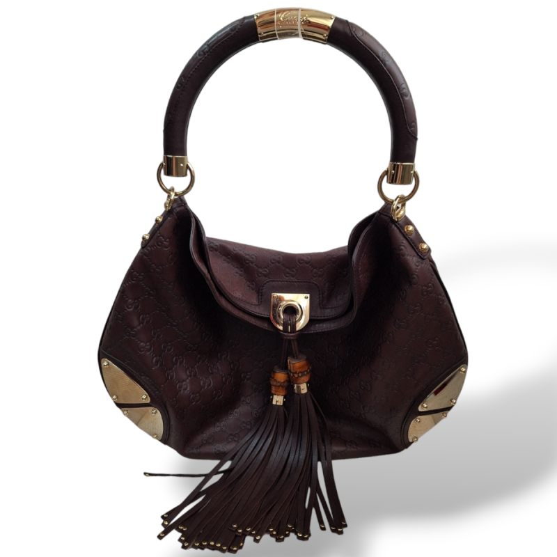 Bolsa Gucci Indy GG Marrom