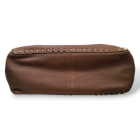 Bolsa Valentino Tote Rockstud Caramelo 