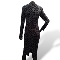 Vestido Nissa em Veludo com Glitter - 38