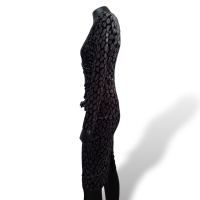 Vestido Nissa em Veludo com Glitter - 38