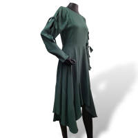 Vestido BCBG Max Azria Verde com Ilhós - 36