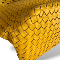 Bolsa Bottega Veneta Intrecciato Amarela