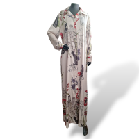 Vestido PatBo Estampado em Seda - 42