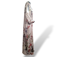 Vestido PatBo Estampado em Seda - 42
