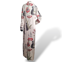 Vestido PatBo Estampado em Seda - 42