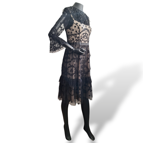 Vestido Needle &amp; Treads de Tule com Forro - 36