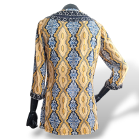 Blusa Tory Burch Estampada com Pedraria 