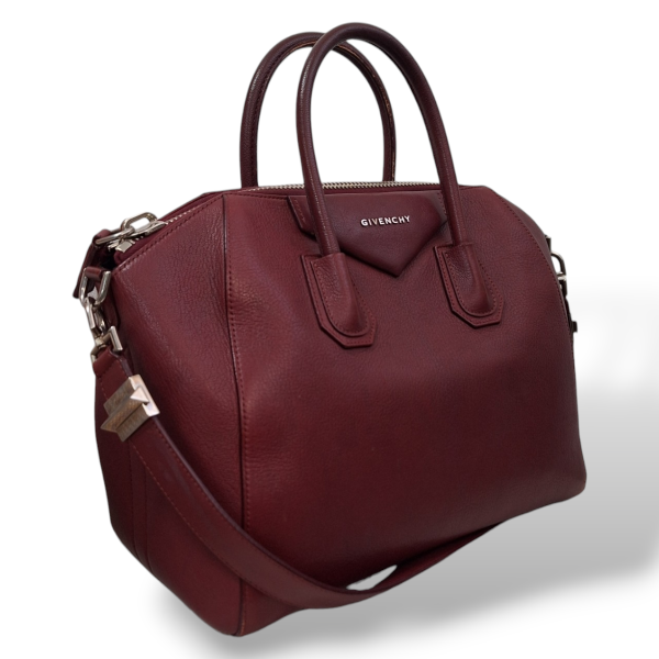 Bolsa Givenchy Antigona Vinho Média 