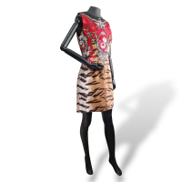 Vestido Roberto Cavalli Estampado - 42
