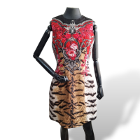 Vestido Roberto Cavalli Estampado - 42