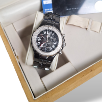 Relógio Technomarine Preto Com Diamantes
