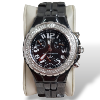 Relógio Technomarine Preto Com Diamantes