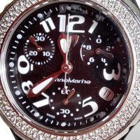 Relógio Technomarine Preto Com Diamantes