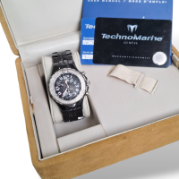 Relógio Technomarine Preto Com Diamantes