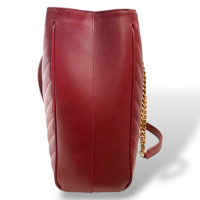 Bolsa Yves Saint Laurent Grand de Poudre Vinho