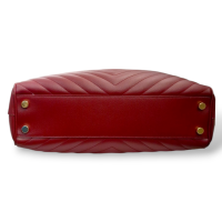 Bolsa Yves Saint Laurent Grand de Poudre Vinho