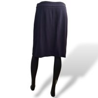 Saia Burberry Azul Marinho-40
