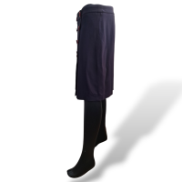 Saia Burberry Azul Marinho-40
