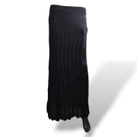 Saia Missoni Preta em Tricot Longa - 38