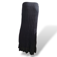 Saia Missoni Preta em Tricot Longa - 38