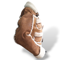 Jaqueta Dsquared2 Couro Marrom-42