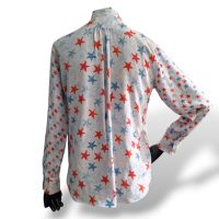 Camisa Sandro em Seda Estampa Estrelas - 36