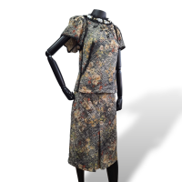 Conjunto Bottega Veneta Seda Embellished-42