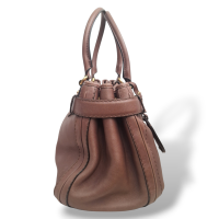 Bolsa Gucci Bege com Ferragem Dourada