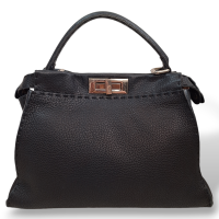 Bolsa Fendi Peekaboo Preta Média