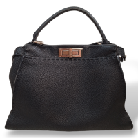 Bolsa Fendi Peekaboo Preta Média