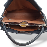 Bolsa Fendi Peekaboo Preta Média