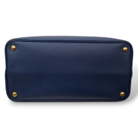 Bolsa Prada Double Saffiano Azul Média