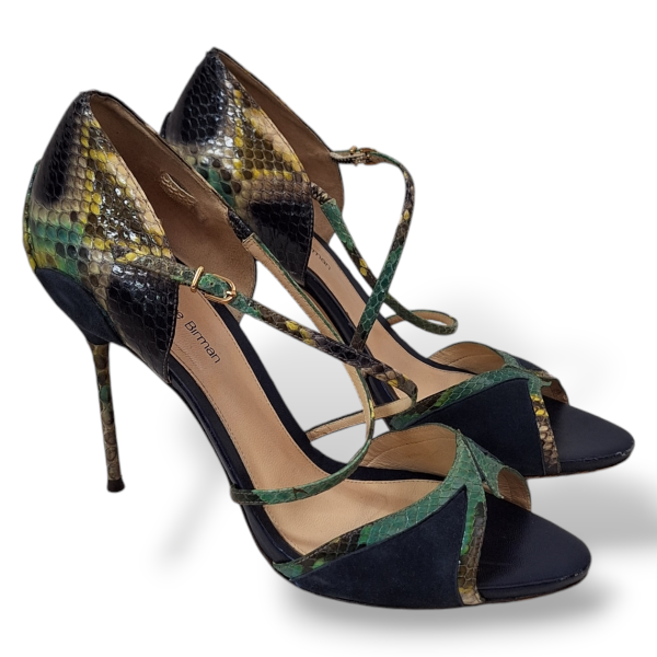 Sandália Alexandre Birman Estampado Cobra-38