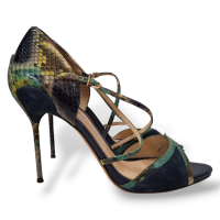 Sandália Alexandre Birman Estampado Cobra-38