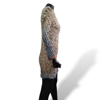 Vestido Missoni Manga Longa Estampado com azul-40