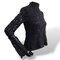 Blusa Marc Jacobs Preta Vazada-PP