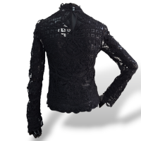 Blusa Marc Jacobs Preta Vazada-PP