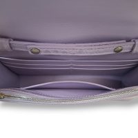 Bolsa Balenciaga Hourglass Croco Lilás
