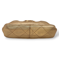 Bolsa Chanel Dourada CC Vintage Dourado