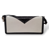 Bolsa Christian Dior Preto e Branco