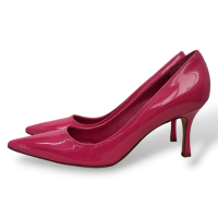 Scarpin Manolo Blahnik Verniz Rosa - 37