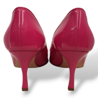 Scarpin Manolo Blahnik Verniz Rosa - 37