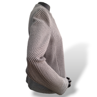 Blazer Empório Armani Cinza com Forro Azul Marinho