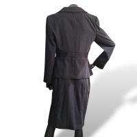 Conjunto Giorgio Armani Preto Listrado - 42